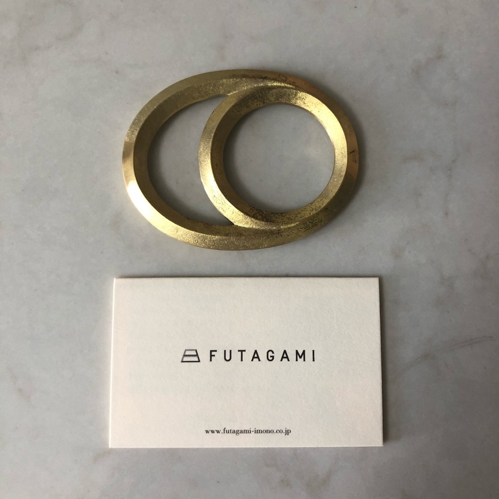 NWT🔥Futagami “Eclipse” Brass Bottle Opener FIRM